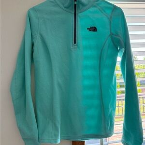The North Face Teal Fleece Pullover